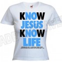 KNOW JESUS KNOW LIFE Koszulka damska
