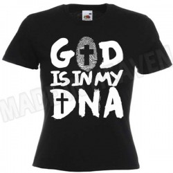 .D120A. BÓG JEST W MOIM DNA - CZARNA