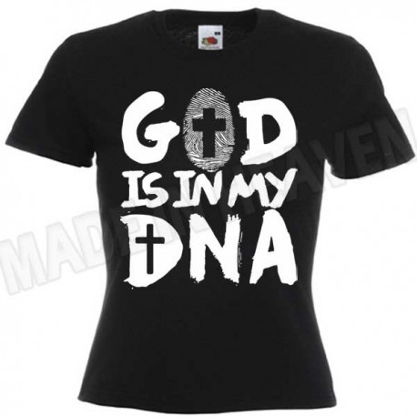 .D120A. BÓG JEST W MOIM DNA - CZARNA