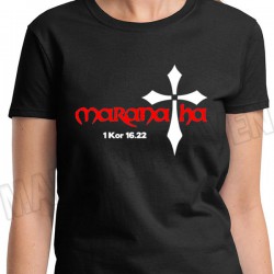 D126. MARANATHA - koszulka damska chrześcijańska