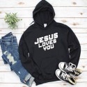 .B108A. JESUS LOVES YOU - BLUZA EWANGELIZACYJNA