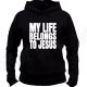 BD173. MY LIFE BELONGS TO JESUS - BLUZA CHRZEŚCIJAŃSKA
