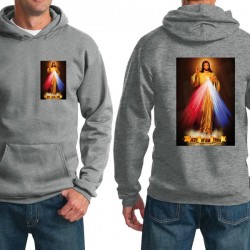 JEZU UFAM TOBIE - BLUZA SZARA