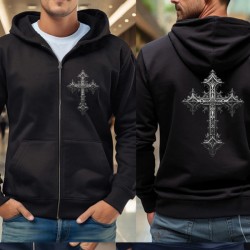 KRZYŻ - BLUZA CHRZEŚCIJAŃSKA ROZPINANA 3XL