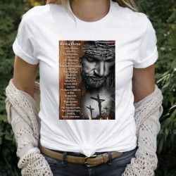 , ANIMA CHRISTI - Duszo Chrystusowa - T-SHIRT DAMSKI