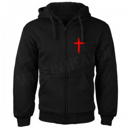 .B117. KRZYŻ - KAPTUR ROZPINANA