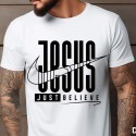 JEZUS UWIERZ TYLKO - KOSZULKA CHRZEŚCIJAŃSKA