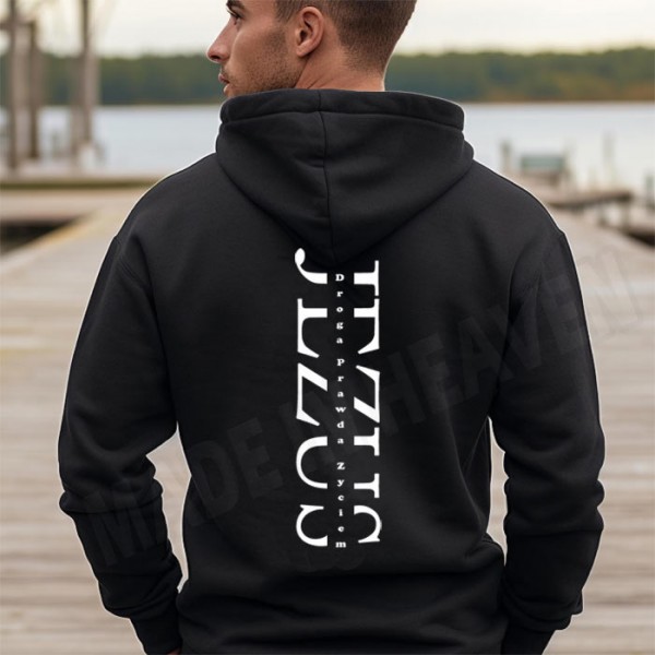 JEZUS Drogą Prawdą Życiem Bluza chrześcijańska